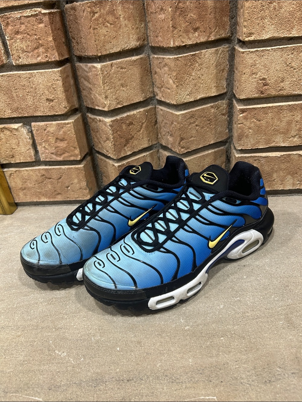 Nike Air Max Plus OG Mens Size 10 Hyper Blue Running Shoes DX0755-001